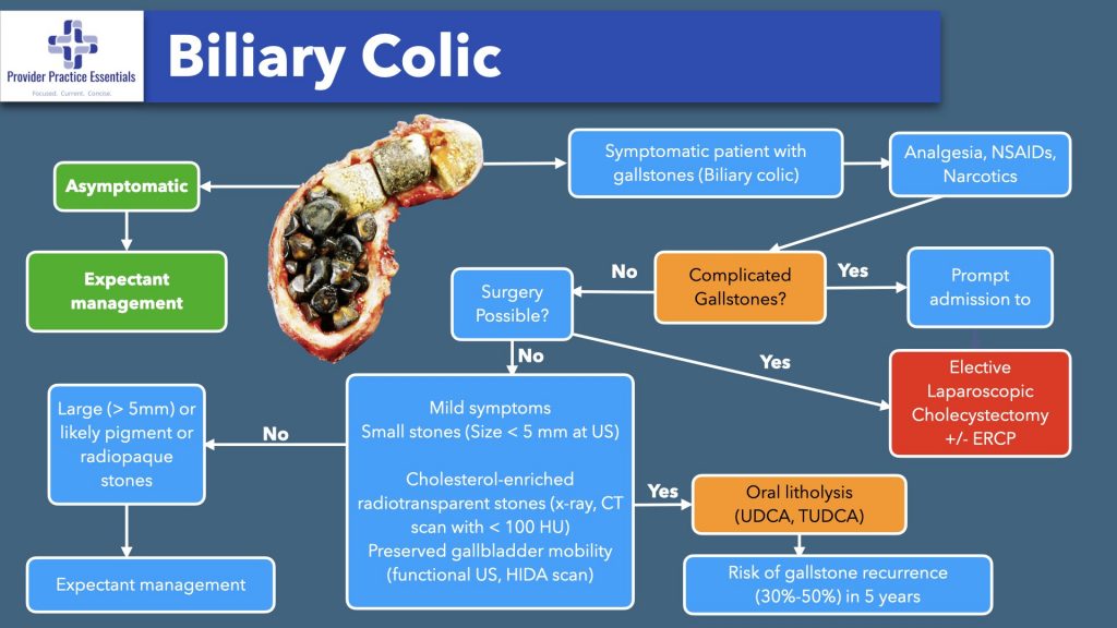 Biliary Colic Decision Making