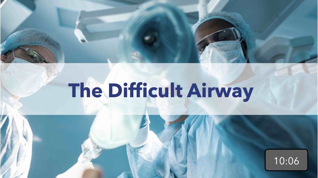difficult airway