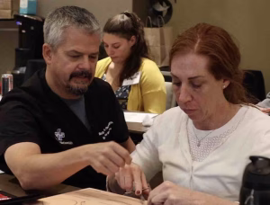 Online suturing CME course